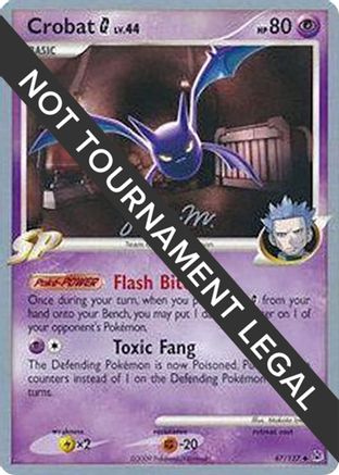 Crobat G LV.44 (47/127) (Queengar - Jason Martinez) [World Championships 2009]