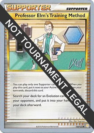 Professor Elm's Training Method (100/123) (Reshiphlosion - Christopher Kan) [World Championships 2011]