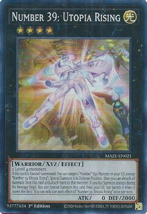 Number 39: Utopia Rising [MAZE-EN021] Super Rare