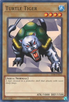 Turtle Tiger (25th Anniversary) [LOB-EN023] Common