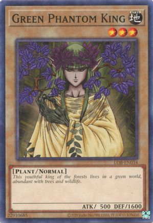 Green Phantom King (25th Anniversary) [LOB-EN034] Common