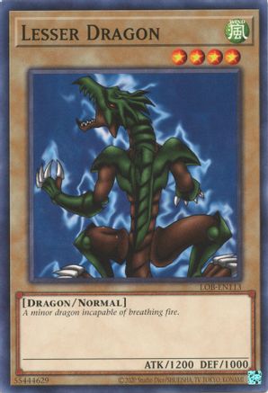 Lesser Dragon (25th Anniversary) [LOB-EN113] Common