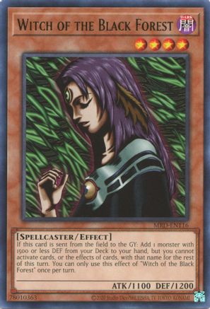 Witch of the Black Forest (25th Anniversary) [MRD-EN116] Rare