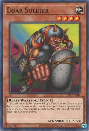 Boar Soldier (25th Anniversary) [SRL-EN089] Common