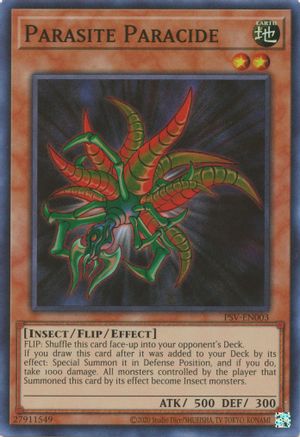 Parasite Paracide (25th Anniversary) [PSV-EN003] Super Rare