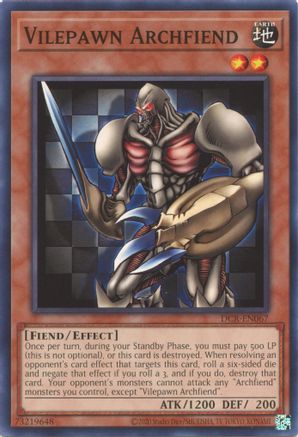 Vilepawn Archfiend (25th Anniversary) [DCR-EN067] Common