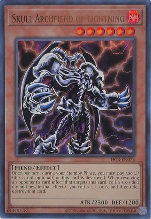 Skull Archfiend of Lightning (25th Anniversary) [DCR-EN073] Ultra Rare