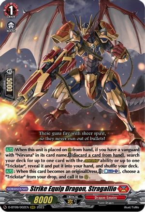 Strike Equip Dragon, Stragallio (D-BT09/002EN) [Dragontree Invasion]