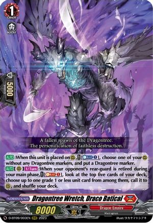 Dragontree Wretch, Draco Batical (D-BT09/003EN) [Dragontree Invasion]