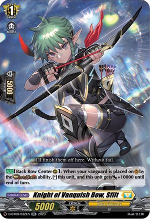 Knight of Vanquish Bow, Sfilt (D-BT09/032EN) [Dragontree Invasion]