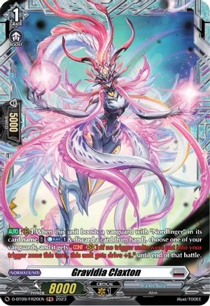 Gravidia Claxton (D-BT09/FR20EN) [Dragontree Invasion]