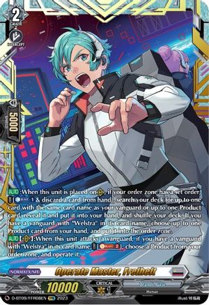 Operate Master, Freiheit (D-BT09/FFR08EN) [Dragontree Invasion]