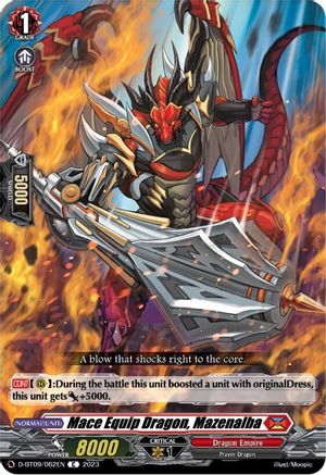 Mace Equip Dragon, Mazenalba (D-BT09/062EN) [Dragontree Invasion]