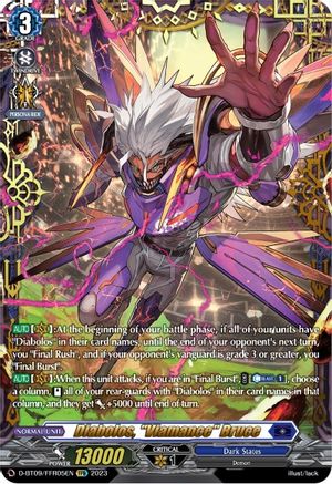 Diabolos, "Viamance" Bruce (D-BT09/FFR05EN) [Dragontree Invasion]