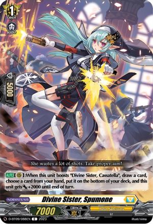 Divine Sister, Spumone (D-BT09/088EN) [Dragontree Invasion]
