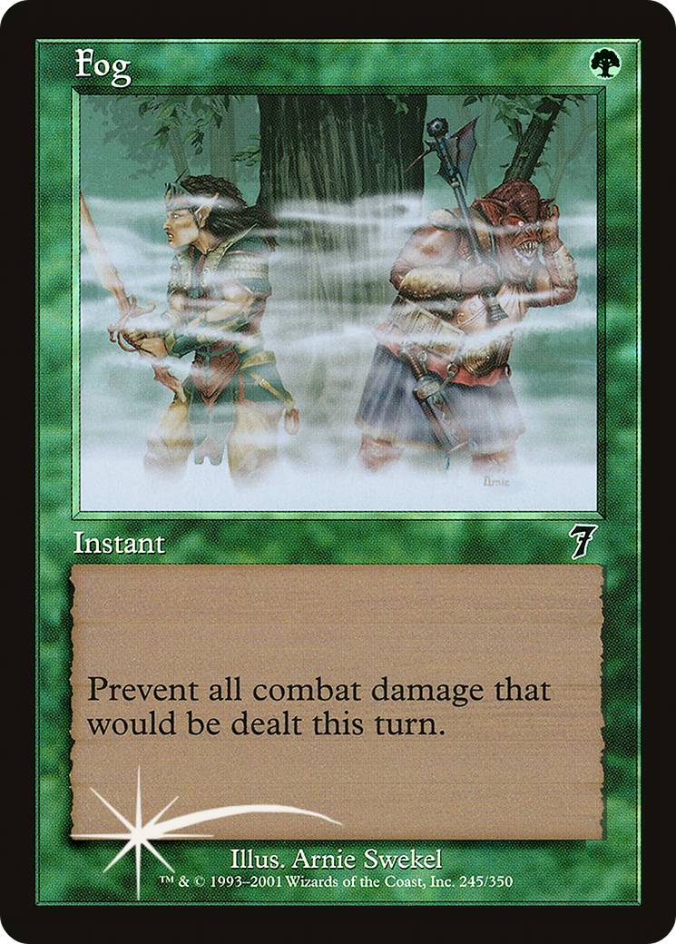 Fog (7ED-245★) - 7th Edition Foil