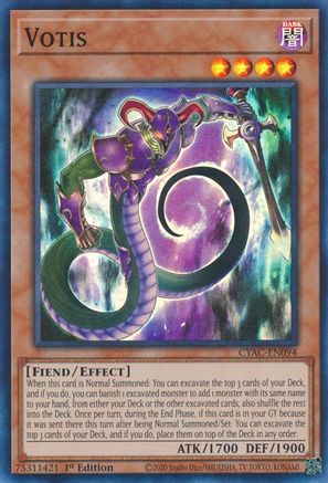 Votis [CYAC-EN094] Super Rare