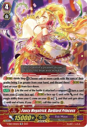 Fancy Megatrick, Darklord Princess (V-SS10/005EN) [Premium Battle Deckset 2023]