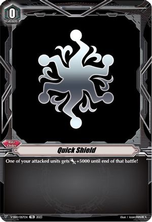Quick Shield (Pale Moon) (V-SS10/057EN) [Premium Battle Deckset 2023]