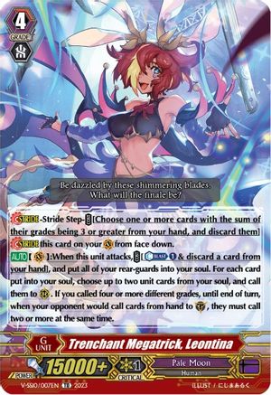 Trenchant Megatrick, Leontina (Foil) (V-SS10/007EN) [Premium Battle Deckset 2023]