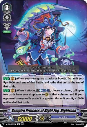 Vampire Princess of Night Fog, Nightrose (Foil) (V-SS10/039EN) [Premium Battle Deckset 2023]