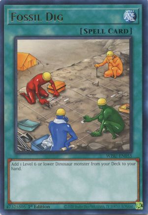 Fossil Dig [WISU-EN055] Rare