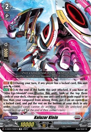 Kaluzar Klein (D-SS04/006EN) [Stride Deckset - Messiah]