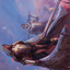 Danitha, Benalia's Hope // Danitha, Benalia's Hope (ADMU-006) - Dominaria United Art Series (Borderless) Foil
