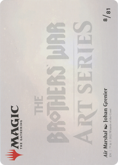 Air Marshal // Air Marshal (ABRO-008) - The Brothers' War Art Series (Borderless)