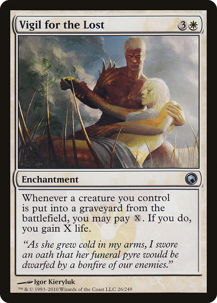 Vigil for the Lost (SOM-026) - Scars of Mirrodin