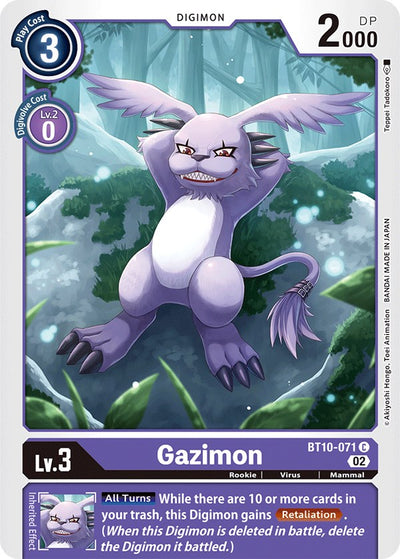 Gazimon [BT10-071] [Xros Encounter]