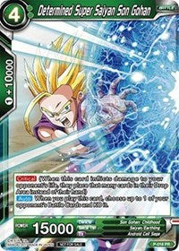 Determined Super Saiyan Son Gohan (Non-Foil Version) (P-016) [Promotion Cards]