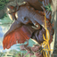 Loxodon Eavesdropper // Loxodon Eavesdropper (AMKM-015) - Murders at Karlov Manor Art Series (Borderless) Foil