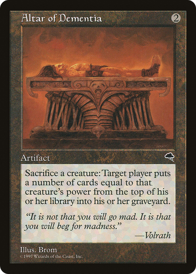 Altar of Dementia [Tempest]