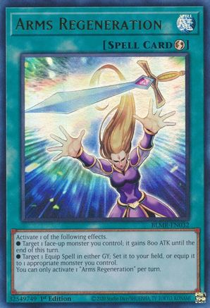Arms Regeneration [BLMR-EN032] Ultra Rare