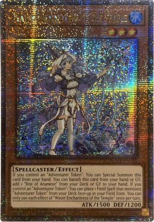 Water Enchantress of the Temple [BLMR-EN065] Quarter Century Secret Rare