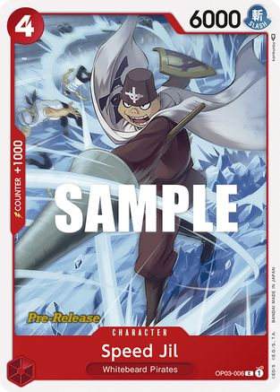 Speed Jil [Pillars of Strength Pre-Release Cards]