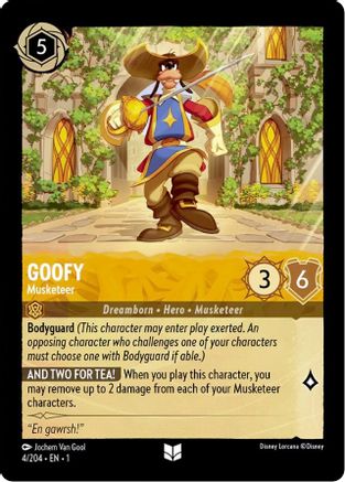 Goofy - Musketeer (4/204) [The First Chapter]