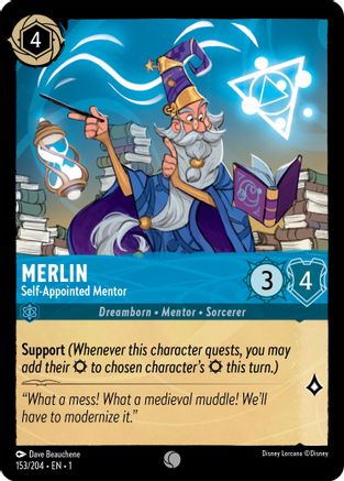 Merlin - Self-Appointed Mentor (153/204) [The First Chapter]