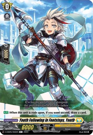 Youth Following in Footsteps, Youth (D-SS05/050EN) [D-SS05: Festival Booster 2023]