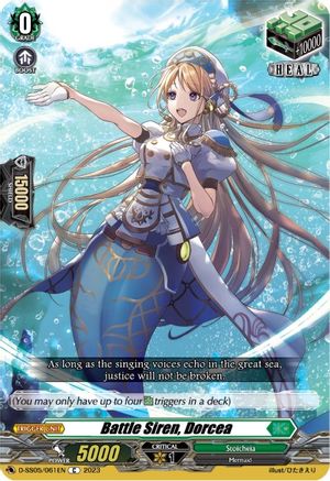 Battle Siren, Dorcea (D-SS05/061EN) [D-SS05: Festival Booster 2023]