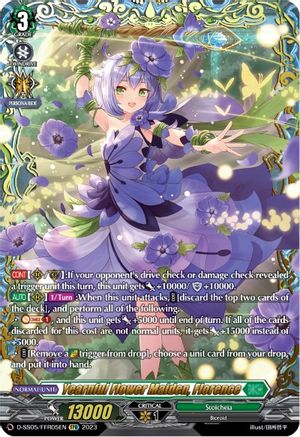 Yearnful Flower Maiden, Florence (D-SS05/FFR05EN) [D-SS05: Festival Booster 2023]