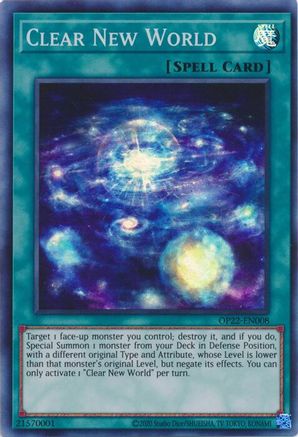 Clear New World [OP22-EN008] Super Rare