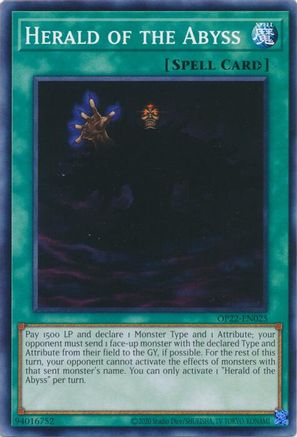 Herald of the Abyss [OP22-EN025] Common