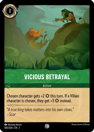 Vicious Betrayal (100/204) [The First Chapter]