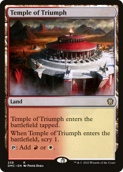 Temple of Triumph [Dominaria United Commander]