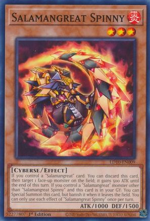 Salamangreat Spinny [LD10-EN009] Common