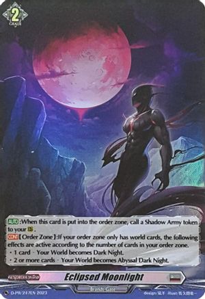 Eclipsed Moonlight (Foil) (D-PR/247EN) [D Promo Cards]