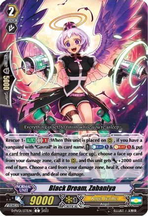 Black Dream, Zabaniya (D-PV01/177EN) [D-PV01: History Collection]