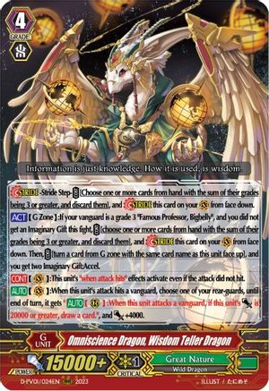 Omniscience Dragon, Wisdom Teller Dragon (D-PV01/024EN) [D-PV01: History Collection]